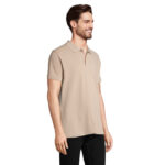 PLANET Poloshirt Herren 170 g/m² Braun – Seitenansicht