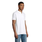 PLANET Poloshirt Herren 170 g/m² White – Rückansicht