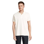 PLANET Poloshirt Herren 170 g/m² White – Vorderansicht