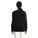COMET Sweatshirt 280 g/m² Schwarz – Seitenansicht