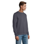 COMET Sweatshirt 280 g/m² Grau – Rückansicht