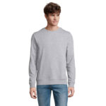 COMET Sweatshirt 280 g/m² Grau – Vorderansicht