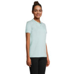 PLANET Poloshirt Damen 170 g/m² Blau – Rückansicht
