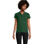 PLANET Poloshirt Damen 170 g/m² Grün – Vorderansicht