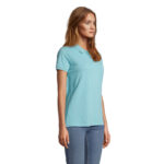 PLANET Poloshirt Damen 170 g/m² Blau – Seitenansicht