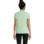 PLANET Poloshirt Damen 170 g/m² Grün – Seitenansicht