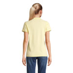 PLANET Poloshirt Damen 170 g/m² Gelb – Rückansicht