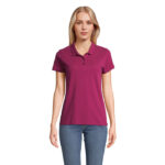 PLANET Poloshirt Damen 170 g/m² Purple – Vorderansicht