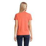 PLANET Poloshirt Damen 170 g/m² Orange – Rückansicht