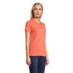 PLANET Poloshirt Damen 170 g/m² Orange – Seitenansicht
