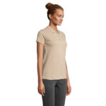 PLANET Poloshirt Damen 170 g/m² Braun – Seitenansicht