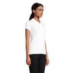 PLANET Poloshirt Damen 170 g/m² White – Rückansicht