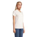 PLANET Poloshirt Damen 170 g/m² White – Seitenansicht