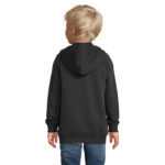 STELLAR Hoodie Kinder Schwarz – Rückansicht