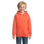 STELLAR Hoodie Kinder Orange – Vorderansicht