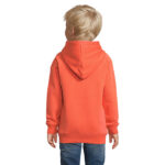 STELLAR Hoodie Kinder Orange – Rückansicht