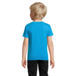 PIONEER T-Shirt Kinder 175 g/m² Blau – Rückansicht
