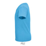 PIONEER T-Shirt Kinder 175 g/m² Blau – Seitenansicht