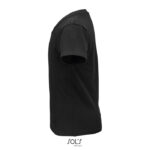 PIONEER T-Shirt Kinder 175 g/m² Schwarz – Seitenansicht