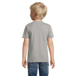 PIONEER T-Shirt Kinder 175 g/m² Grau – Rückansicht