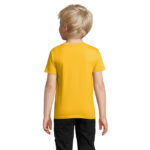 PIONEER T-Shirt Kinder 175 g/m² Gold – Rückansicht