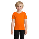 PIONEER T-Shirt Kinder 175 g/m² Orange – Vorderansicht