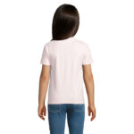 PIONEER T-Shirt Kinder 175 g/m² Rosa – Rückansicht
