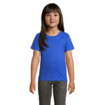PIONEER T-Shirt Kinder 175 g/m² Blau – Vorderansicht