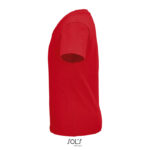 PIONEER T-Shirt Kinder 175 g/m² Rot – Seitenansicht