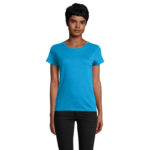 PIONEER T-Shirt Damen 175 g/m² Blau – Vorderansicht