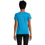 PIONEER T-Shirt Damen 175 g/m² Blau – Seitenansicht