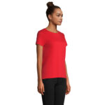 PIONEER T-Shirt Damen 175 g/m² Rot – Rückansicht