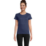 PIONEER T-Shirt Damen 175 g/m² Blau – Vorderansicht