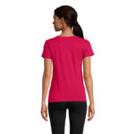 PIONEER T-Shirt Damen 175 g/m² Rosa – Seitenansicht