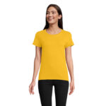 PIONEER T-Shirt Damen 175 g/m² Gold – Vorderansicht