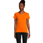 PIONEER T-Shirt Damen 175 g/m² Orange – Vorderansicht