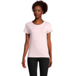PIONEER T-Shirt Damen 175 g/m² Rosa – Vorderansicht