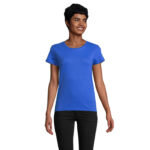 PIONEER T-Shirt Damen 175 g/m² Blau – Vorderansicht