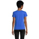 PIONEER T-Shirt Damen 175 g/m² Blau – Seitenansicht