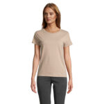 PIONEER T-Shirt Damen 175 g/m² Braun – Vorderansicht