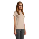 PIONEER T-Shirt Damen 175 g/m² Braun – Seitenansicht