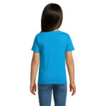 CRUSADER T-Shirt Kinder 150 g/m² Blau – Rückansicht