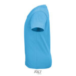 CRUSADER T-Shirt Kinder 150 g/m² Blau – Seitenansicht
