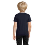CRUSADER T-Shirt Kinder 150 g/m² Blau – Rückansicht