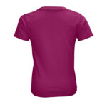 CRUSADER T-Shirt Kinder 150 g/m² Rosa – Rückansicht