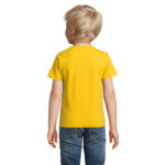 CRUSADER T-Shirt Kinder 150 g/m² Gold – Rückansicht
