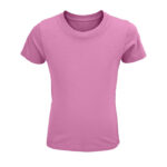CRUSADER T-Shirt Kinder 150 g/m² Rosa – Vorderansicht