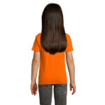CRUSADER T-Shirt Kinder 150 g/m² Orange – Rückansicht