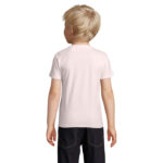 CRUSADER T-Shirt Kinder 150 g/m² Rosa – Rückansicht
