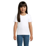 CRUSADER T-Shirt Kinder 150 g/m² White – Vorderansicht